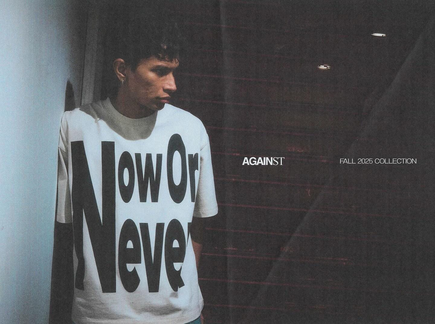 Cover image — AGAINST FALL'25 COLLECTION